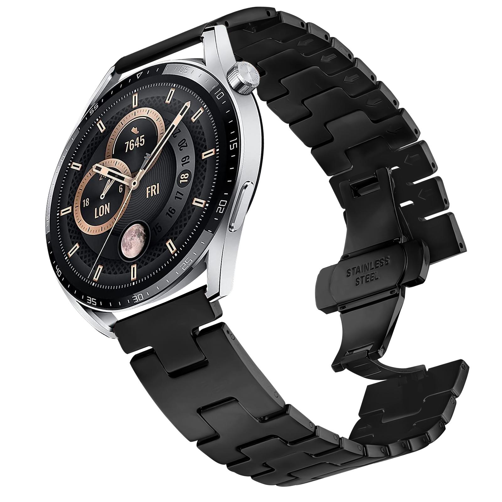 For Huami Amazfit GTR 4 46mm Replacement Strap H Type Metal Watch Band Starlight
For Huami Amazfit GTR 4 46mm Replacement Strap H Type Metal Watch Band Starlight