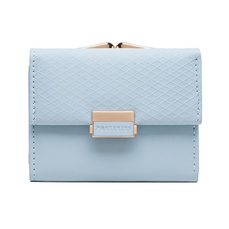 EMY-li trifold wallet ladies pouch wallet Synthetic leather Fashionable cute (sky blue)
EMY-li trifold wallet ladies pouch wallet Synthetic leather Fashionable cute (sky blue)