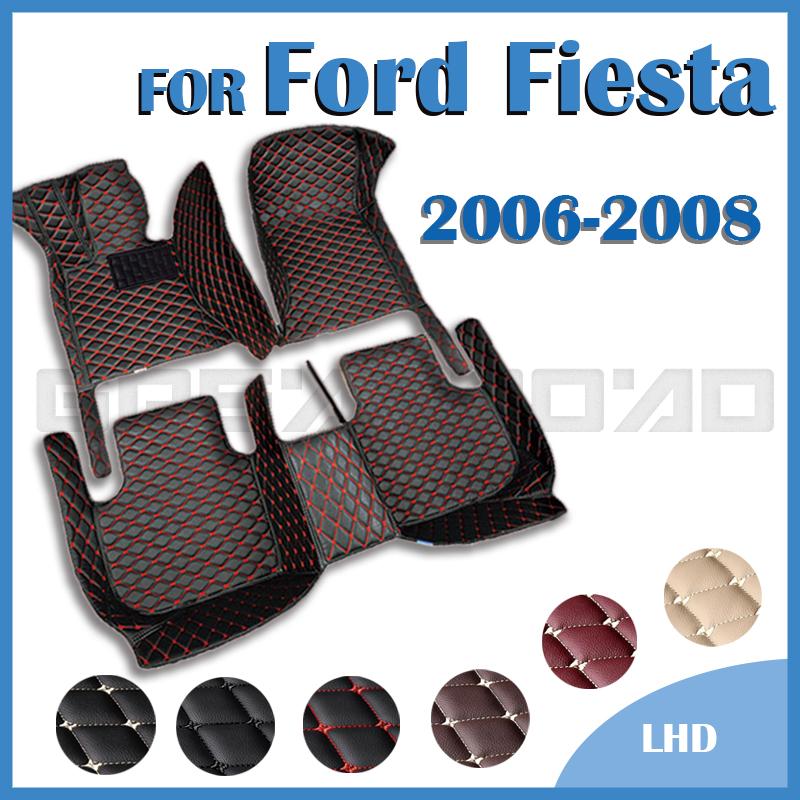 Автомобильные коврики для Ford Fiesta 2006 2007 2008, изготовленные на заказ автомобильные подушечки для ног, автомобильный ковер, интерьер
Автомобильные коврики для Ford Fiesta 2006 2007 2008, изготовленные на заказ автомобильные подушечки для ног, автомобильный ковер, интерьер