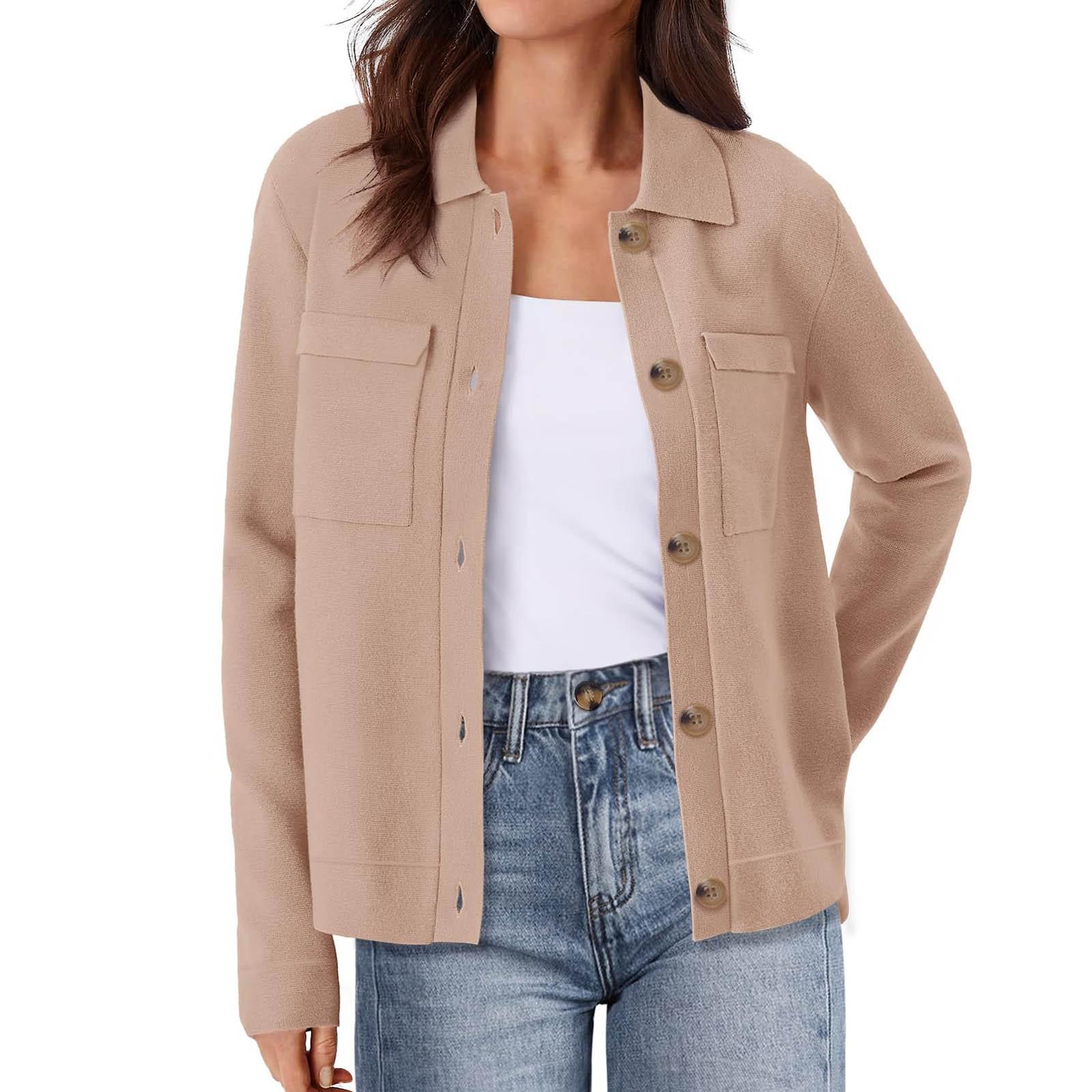 Женский кардиган с длинным рукавом, свитер, открытая спереди, пуговицы, куртка с карманами S
Женский кардиган с длинным рукавом, свитер, открытая спереди, пуговицы, куртка с карманами S