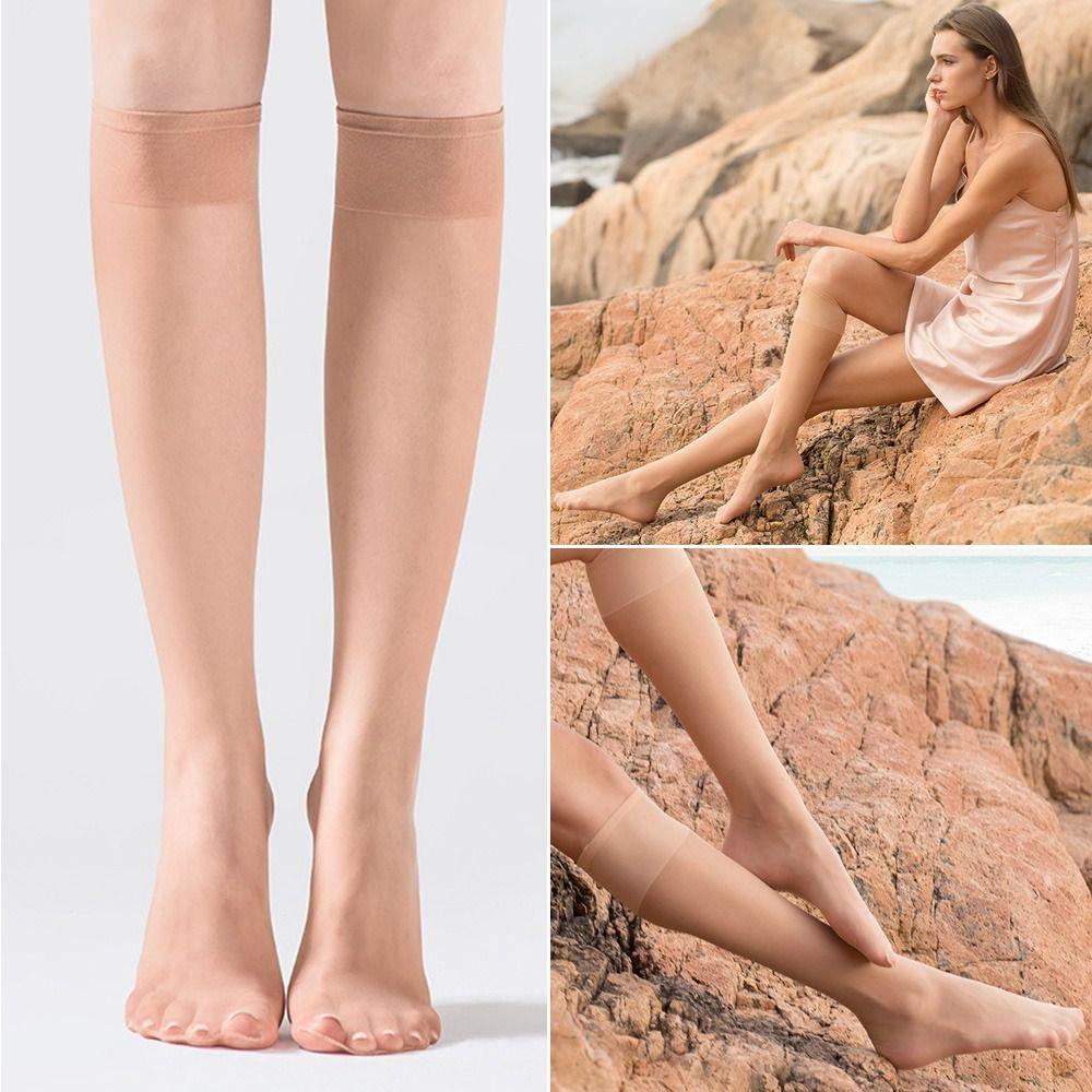 Fashion Elasticity Transparent Nylon Mid Tube Stockings Long Socks Ultra-thin Silk Stockings
Fashion Elasticity Transparent Nylon Mid Tube Stockings Long Socks Ultra-thin Silk Stockings