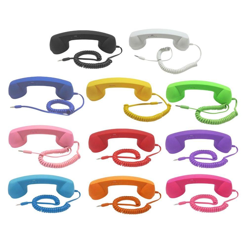 Call Receiver Telephone Handset Multifunction Wired Headphones Retro Phone Handset Mobile Phones рожевий червоний колір
Call Receiver Telephone Handset Multifunction Wired Headphones Retro Phone Handset Mobile Phones рожевий червоний колір