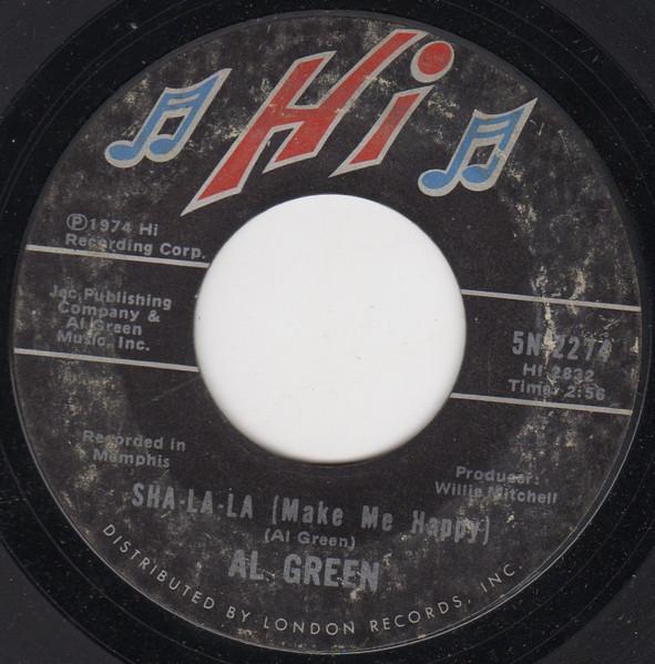 7inch Record AL GREEN - Sha-la-la (Make Me Happy) / School 5N2274 Hi Records 1974 US Soul/Funk Used
7inch Record AL GREEN - Sha-la-la (Make Me Happy) / School 5N2274 Hi Records 1974 US Soul/Funk Used