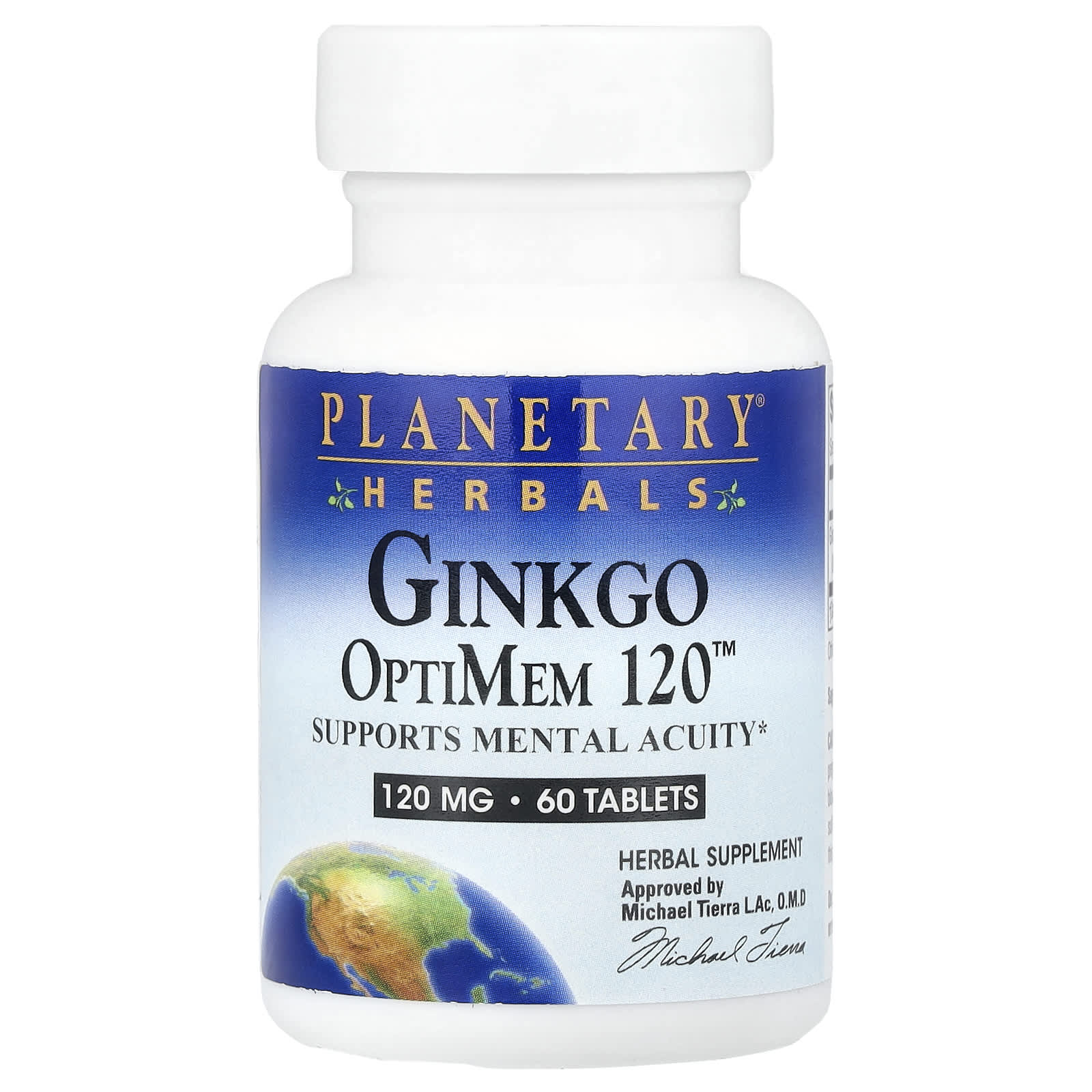 Planetary Herbals, Ginkgo OptiMem 120™, 120 мг, 60 таблеток
Planetary Herbals, Ginkgo OptiMem 120™, 120 мг, 60 таблеток