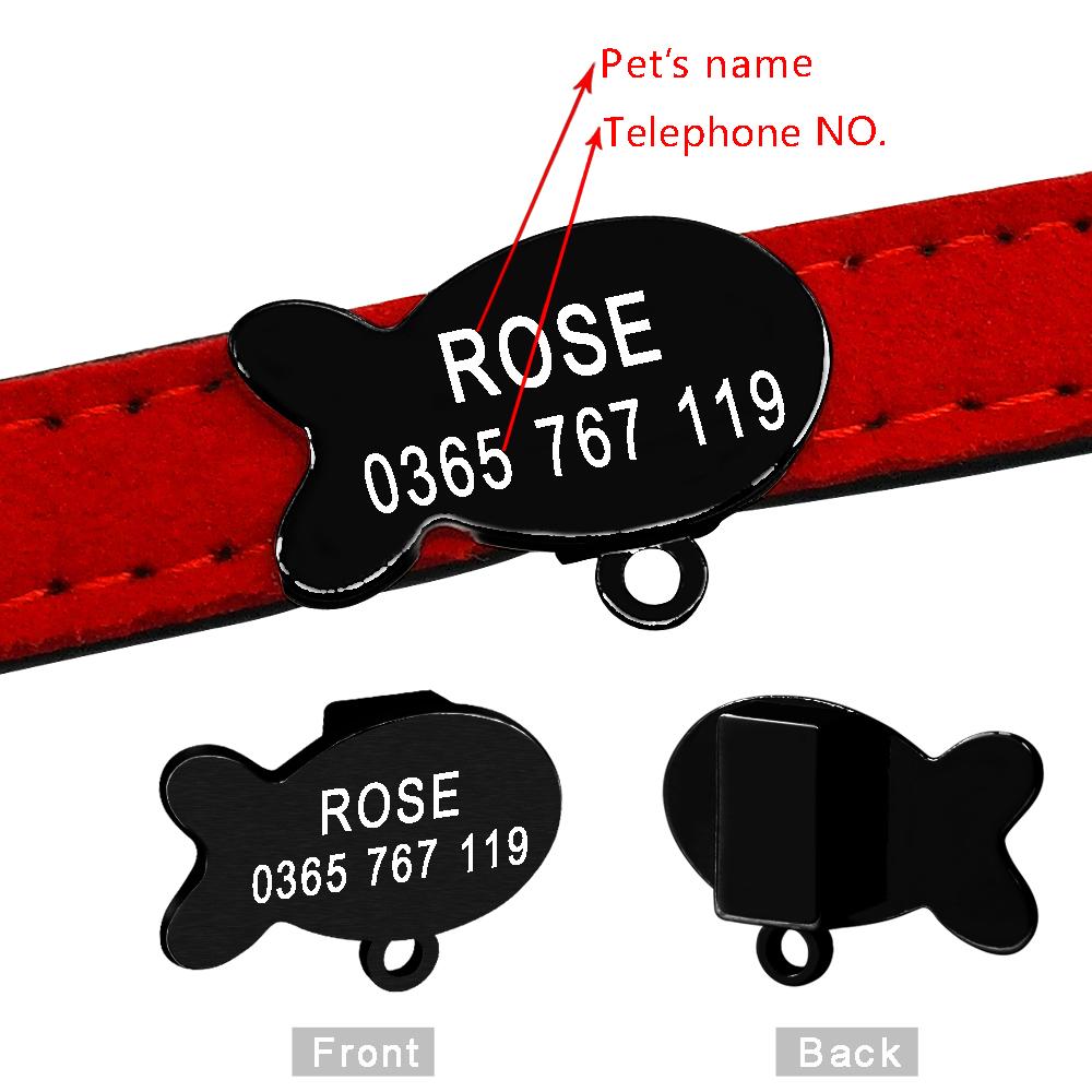 Small Dog Cat ID Tag for Collars Engraved Pet Id Tags Free Engrave Name Phone Fish/Heart/Square for Chihuahua French Bulldog S
Small Dog Cat ID Tag for Collars Engraved Pet Id Tags Free Engrave Name Phone Fish/Heart/Square for Chihuahua French Bulldog S