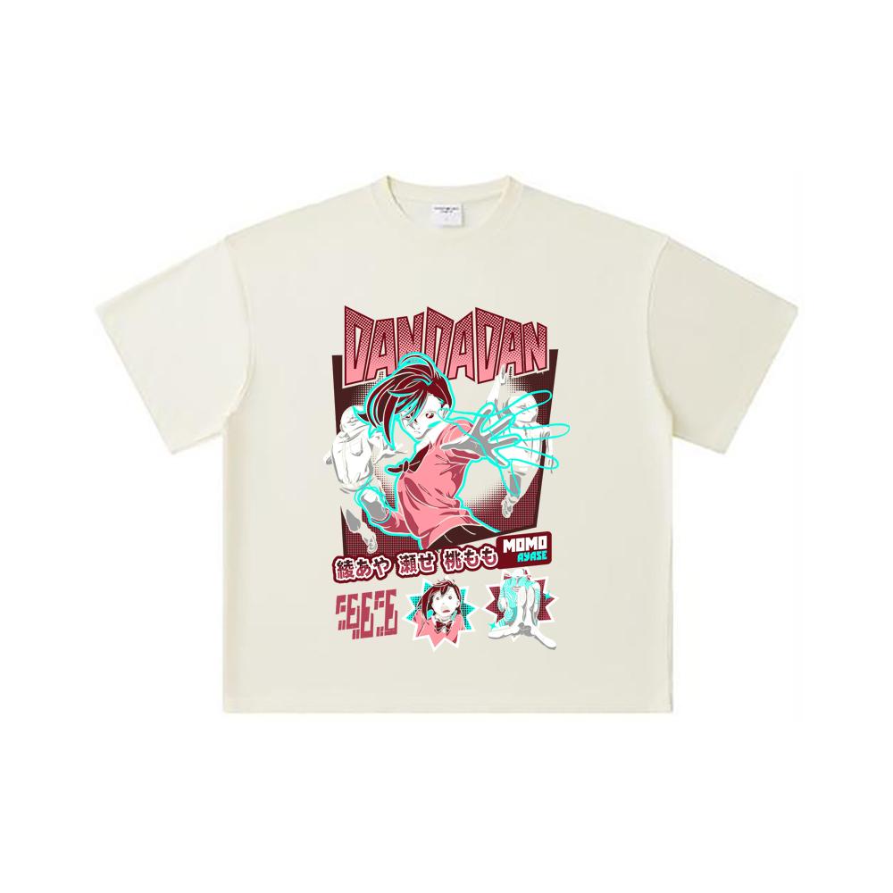 260 GSM Double Yarn 32 Count 100% Cotton Dandadan V15 Momo Print Unisex Heavy Cotton T Shirt S
260 GSM Double Yarn 32 Count 100% Cotton Dandadan V15 Momo Print Unisex Heavy Cotton T Shirt S
