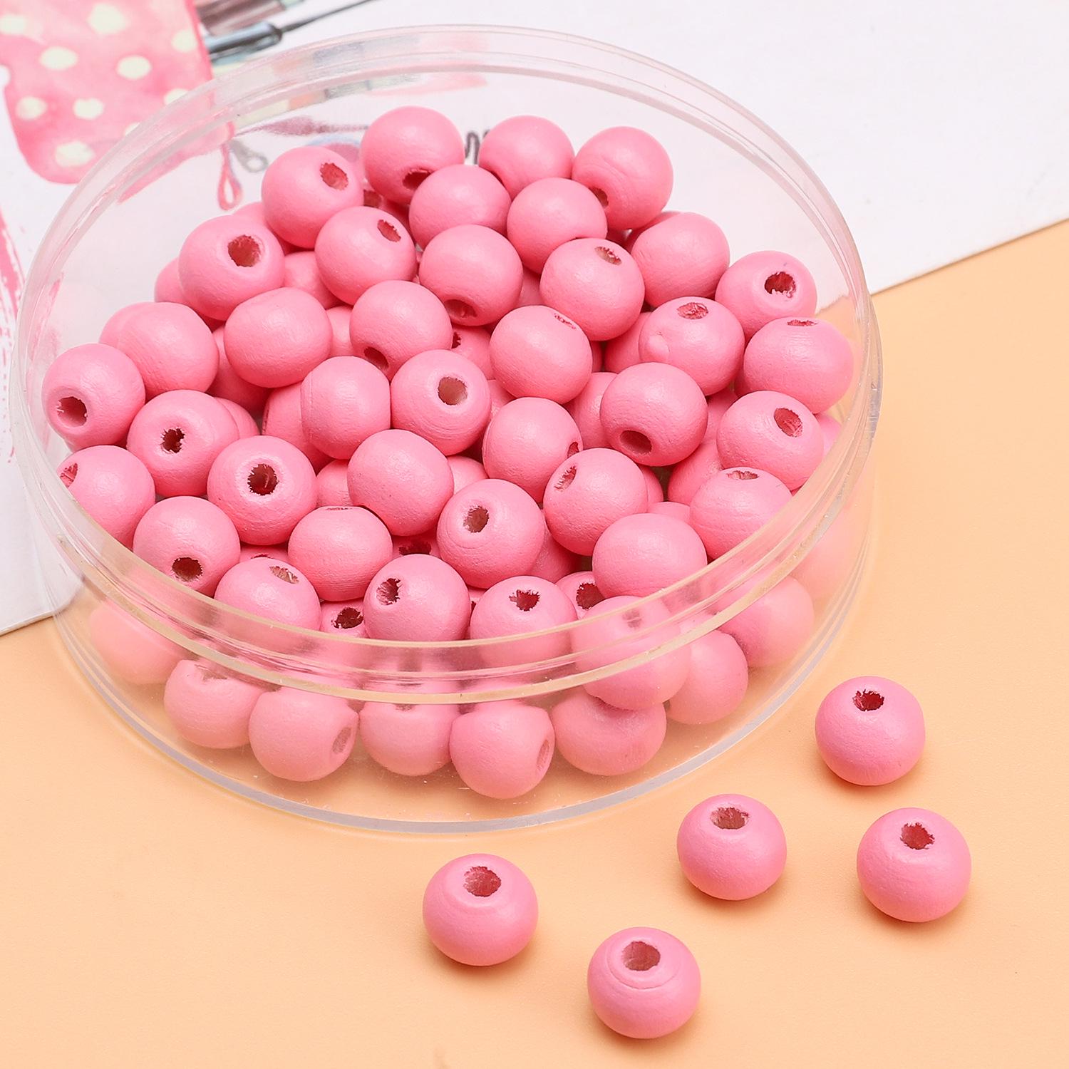 8mm Solid Color Wooden Beads for DIY Jewelry: Round, Spray-Painted, Perfect for Bracelets, Necklaces, Pendants, and Beading. Approx 8mm, Hole 2mm
8mm Solid Color Wooden Beads for DIY Jewelry: Round, Spray-Painted, Perfect for Bracelets, Necklaces, Pendants, and Beading. Approx 8mm, Hole 2mm