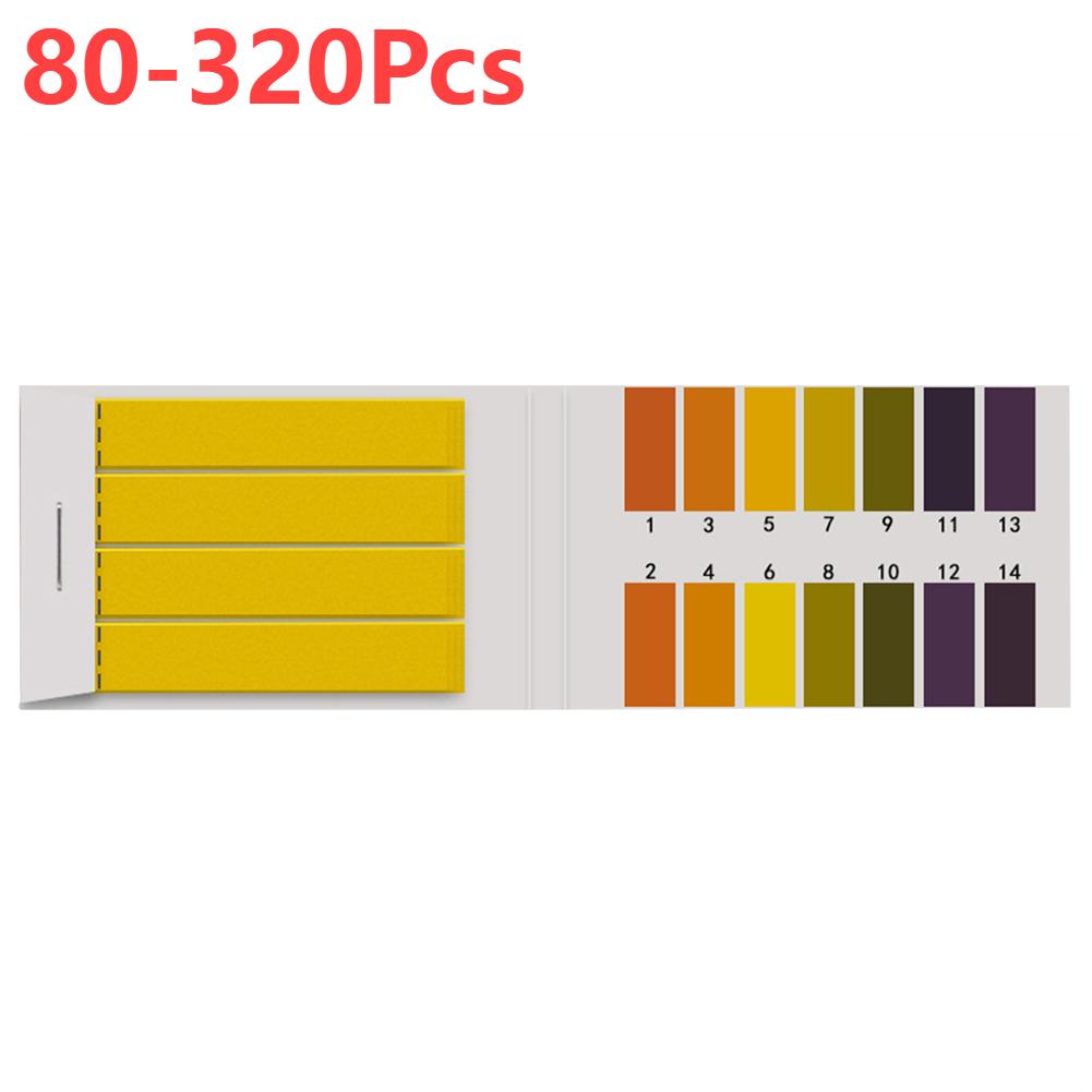 80-320 Strips/Pack 1-14 PH Litmus Paper PH Test Strips for Water Cosmetics Soil Acidity Test Strips with Control Card 
80-320 Strips/Pack 1-14 PH Litmus Paper PH Test Strips for Water Cosmetics Soil Acidity Test Strips with Control Card
