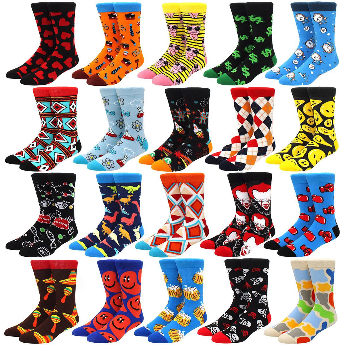 Men s hip hop flower socks skateboard multi-color cartoon pattern funny mid cut women s socks EU40-46
Men s hip hop flower socks skateboard multi-color cartoon pattern funny mid cut women s socks EU40-46