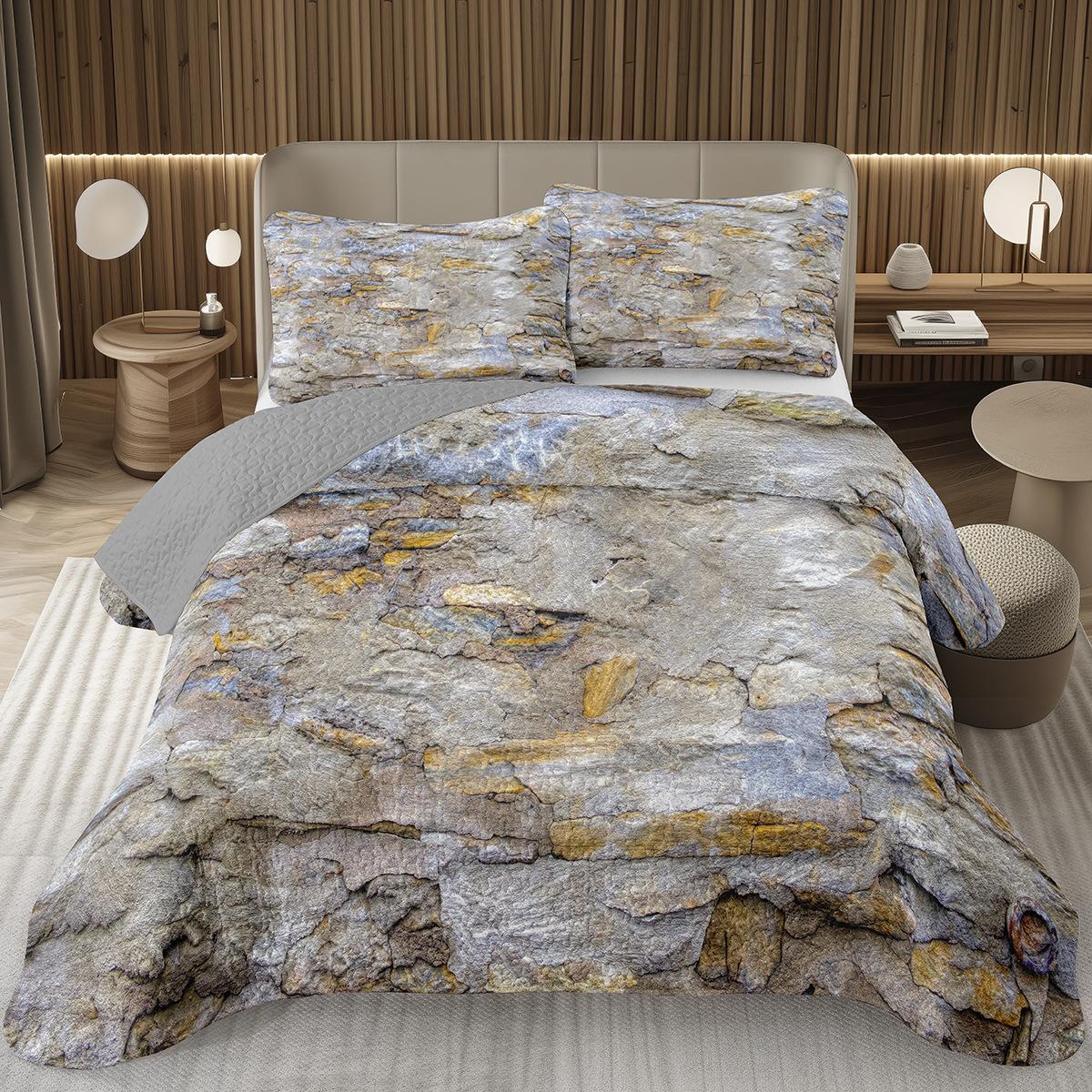 Stone Pattern Bedspreads Queen Abstract Marbling Coverlet Geometry Bedding Set For Boys Girls Reversible Quilted Bedspread Cover EU Single(135*200cm)3pcs
Stone Pattern Bedspreads Queen Abstract Marbling Coverlet Geometry Bedding Set For Boys Girls Reversible Quilted Bedspread Cover EU Single(135*200cm)3pcs