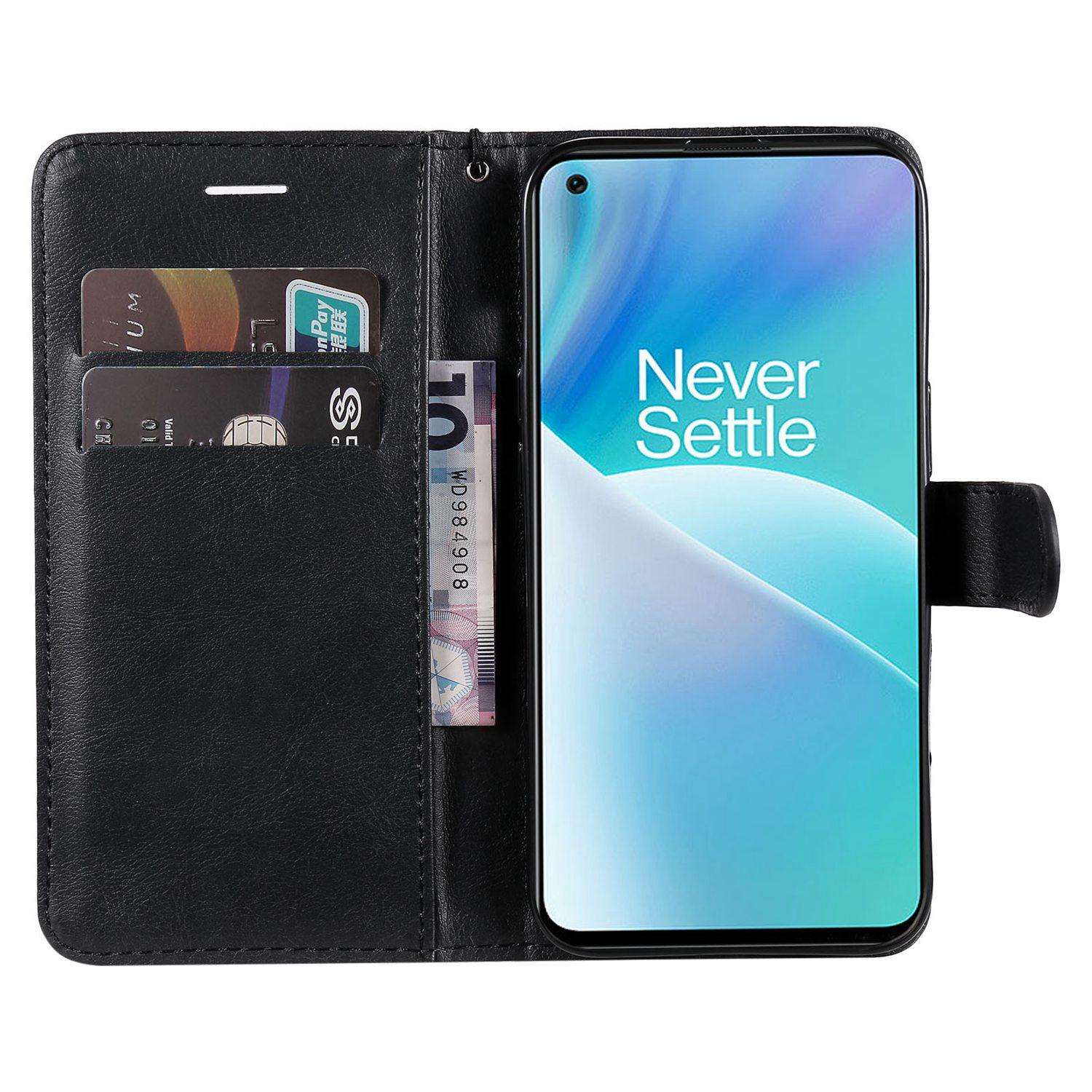 For OnePlus Nord 2T 5G Case Solid Color Leather Mobile Cover Wallet Stand with Strap Black
For OnePlus Nord 2T 5G Case Solid Color Leather Mobile Cover Wallet Stand with Strap Black