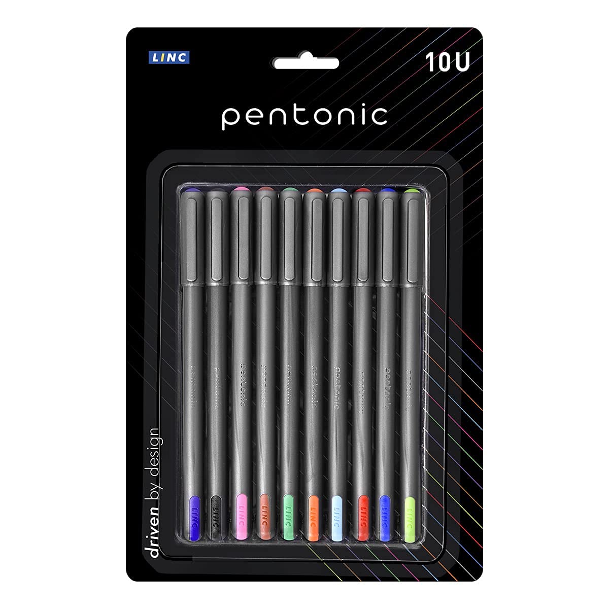 Pentonic Multicolor Ball Pen Pack of 1 X 10pcs 0.7mm And 1.0mm Tips Smooth Writing Pens For Office School And Daily Use
Pentonic Multicolor Ball Pen Pack of 1 X 10pcs 0.7mm And 1.0mm Tips Smooth Writing Pens For Office School And Daily Use