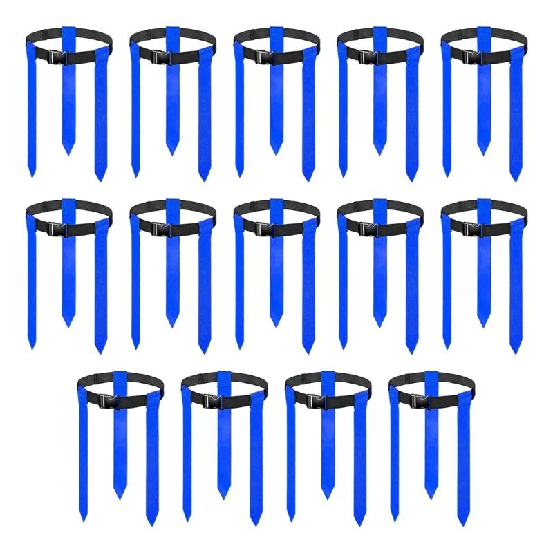 14Pcs Football Webbing Waist Flag Soccer Buckle Belt Outdoor Game Equipment Football Training Accessories Enduring синій
14Pcs Football Webbing Waist Flag Soccer Buckle Belt Outdoor Game Equipment Football Training Accessories Enduring синій