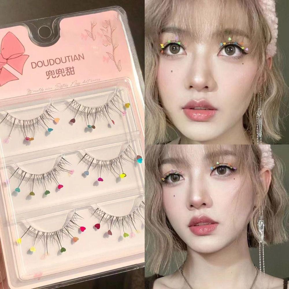 Colorful Fake Eyelash Set Natural Grafting Eyelashes Fashion Glitter False Eyelashes Cosplay Style 2
Colorful Fake Eyelash Set Natural Grafting Eyelashes Fashion Glitter False Eyelashes Cosplay Style 2