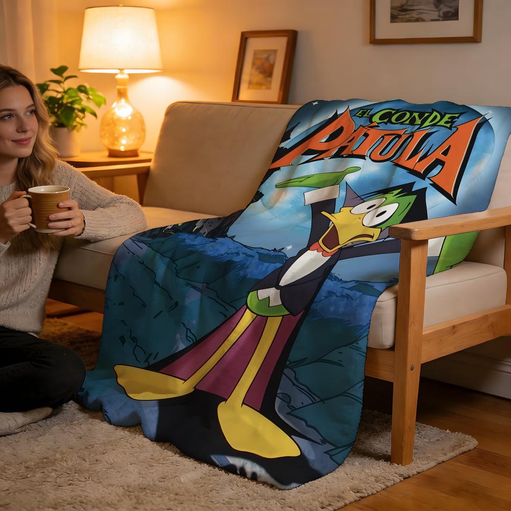 Count Duckula Throw High-Density Short Plush Blanket Soft For Sofa Air-Con Room. 75cmx90cm
Count Duckula Throw High-Density Short Plush Blanket Soft For Sofa Air-Con Room. 75cmx90cm
