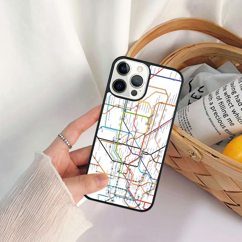 London Underground Tube Map Phone Case For iPhone 17 Air 16 15 14 11 12 13 Pro MAX Plus coque Cover Shell iPhone 11pro max
London Underground Tube Map Phone Case For iPhone 17 Air 16 15 14 11 12 13 Pro MAX Plus coque Cover Shell iPhone 11pro max