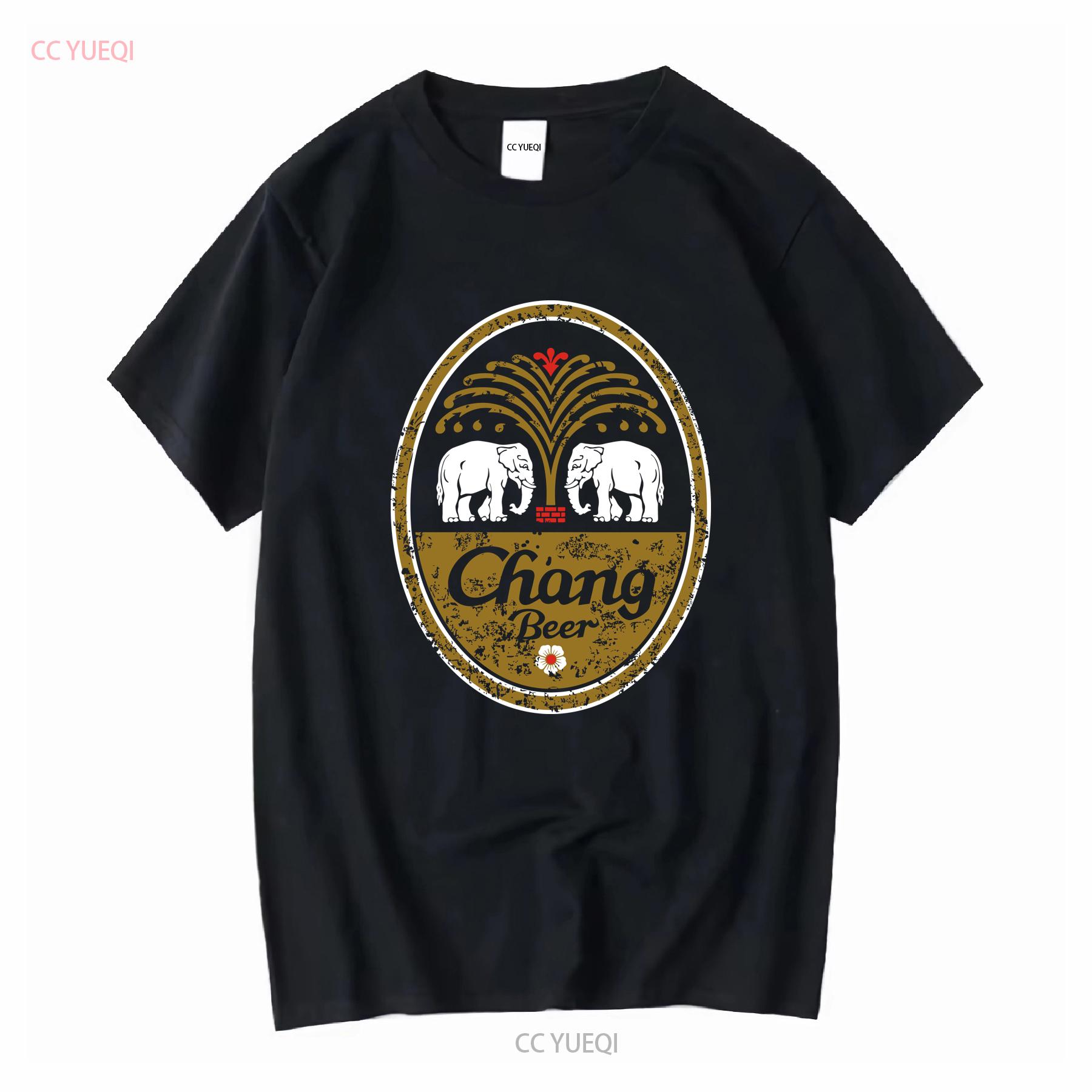 Chang Beer Vintage Logo T Shirt Grey long or short sleeves vintage Washed Versatile streetwear homme Stylish Unisex Casual Soft 4XL
Chang Beer Vintage Logo T Shirt Grey long or short sleeves vintage Washed Versatile streetwear homme Stylish Unisex Casual Soft 4XL