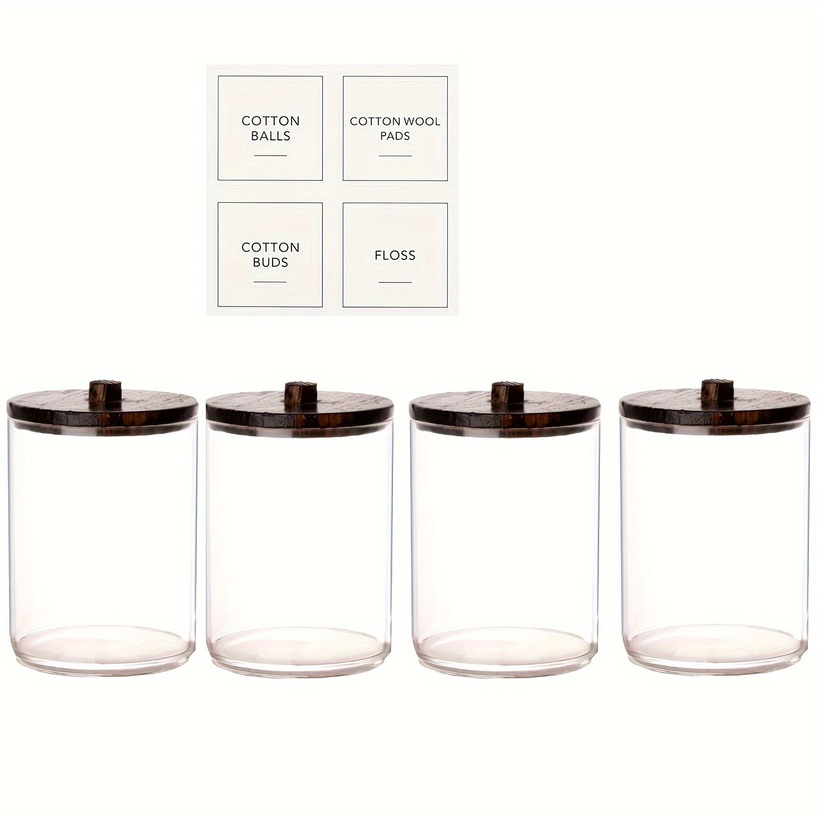 4 шт. в упаковке держатель для ватных палочек диспенсер прозрачный пластиковый контейнер для аптекарских банок контейнер для хранения для туалетного столика органайзер для косметики хранение в ванной комнате
4 шт. в упаковке держатель для ватных палочек диспенсер прозрачный пластиковый контейнер для аптекарских банок контейнер для хранения для туалетного столика органайзер для косметики хранение в ванной комнате