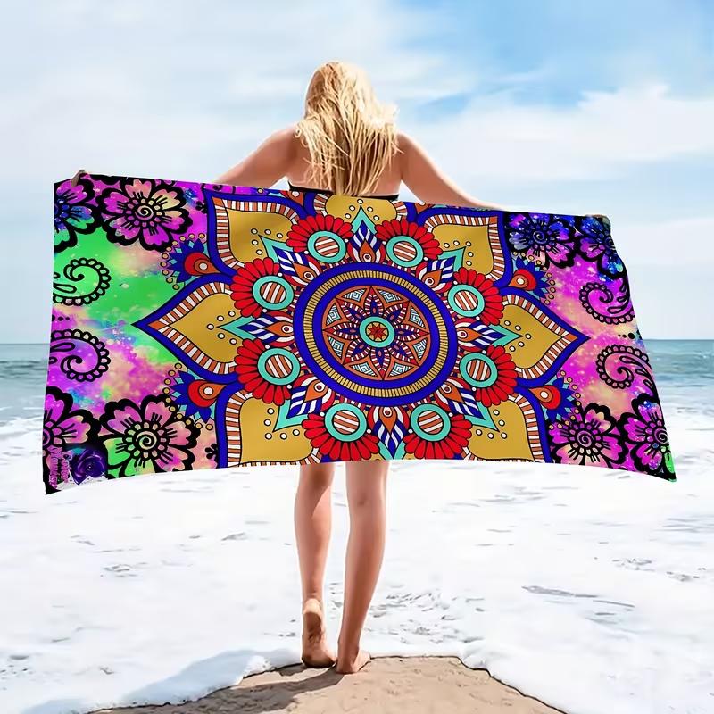 Ethnic Tribal Striped Beach Towel Retro Colorful Geometric Pattern Print Soft Absorbent Quick Dry Towel for Beach Swimming W40*H60(CM)
Ethnic Tribal Striped Beach Towel Retro Colorful Geometric Pattern Print Soft Absorbent Quick Dry Towel for Beach Swimming W40*H60(CM)