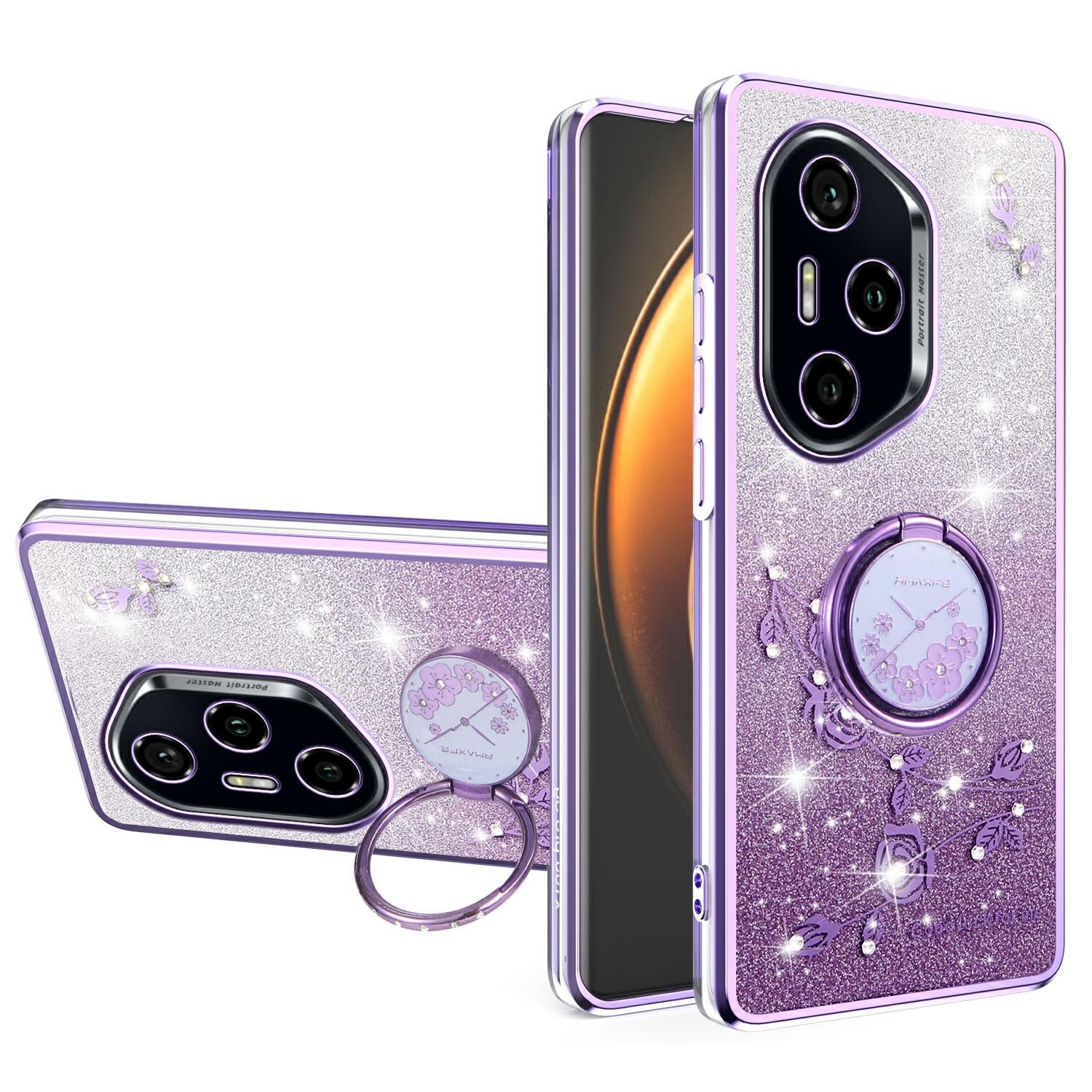 KADEM для Honor 400 Pro 5G (Глобальный) Чехол Кольцо Подставка ТПУ Цветы Чехол для Телефона Градиент Блестки Purple
KADEM для Honor 400 Pro 5G (Глобальный) Чехол Кольцо Подставка ТПУ Цветы Чехол для Телефона Градиент Блестки Purple