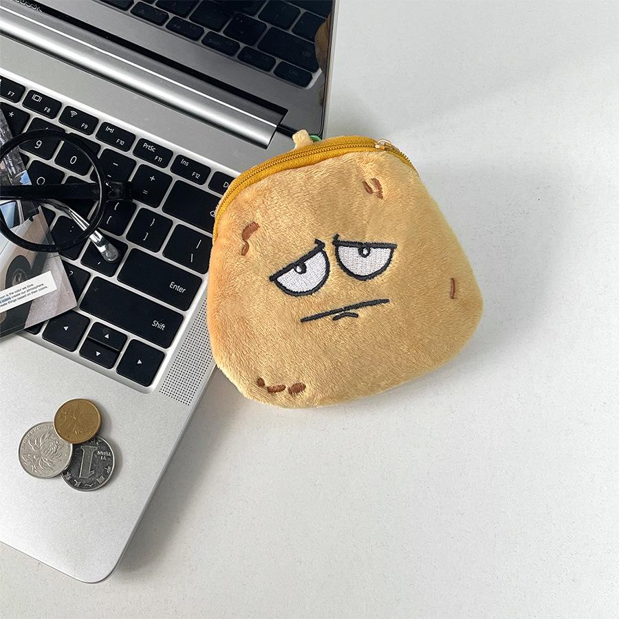 Cartoon Potato Coin Purse & Earphone Bag Approx. 11cm
Cartoon Potato Coin Purse & Earphone Bag Approx. 11cm