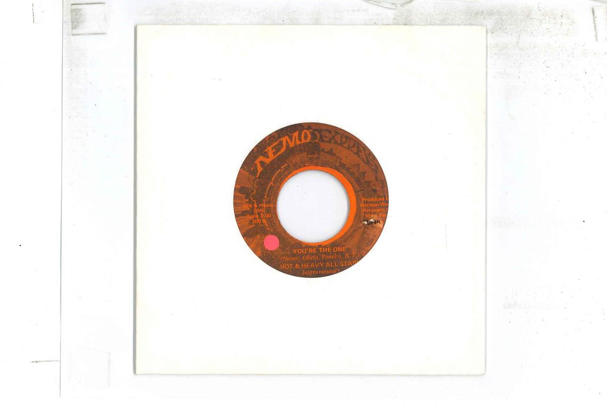 7inch Record JIMMY OKERA HIGHTHOWER HOT HEAVY Youre The One 200 NEMO EXPRESS US SoulFunk Used
7inch Record JIMMY OKERA HIGHTHOWER HOT HEAVY Youre The One 200 NEMO EXPRESS US SoulFunk Used