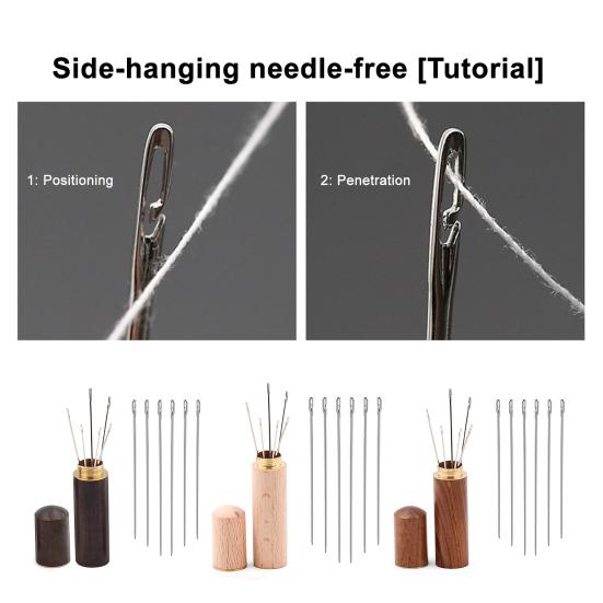 Hand Sewing Needles Large Eye Steel Needles with Storage Case Easy Threading Needles Gift for Elderly Sewing Lovers
Hand Sewing Needles Large Eye Steel Needles with Storage Case Easy Threading Needles Gift for Elderly Sewing Lovers