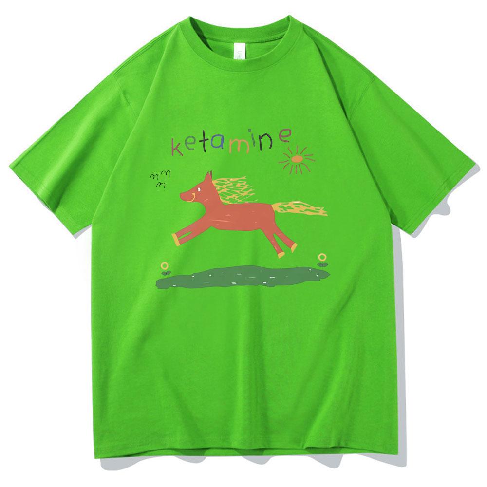 Funny Ketamine Horse Graphic Print Tshirt Summer Men Women Casual Joke Humor Meme Tshirt Male Fashion Oversized Crewneck Tees 4XL
Funny Ketamine Horse Graphic Print Tshirt Summer Men Women Casual Joke Humor Meme Tshirt Male Fashion Oversized Crewneck Tees 4XL