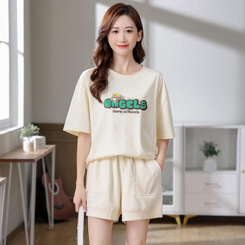 2024 Women s Summer Sportswear Set: Thin Style, Versatile Short Sleeve Top & Shorts, Small Size M
2024 Women s Summer Sportswear Set: Thin Style, Versatile Short Sleeve Top & Shorts, Small Size M