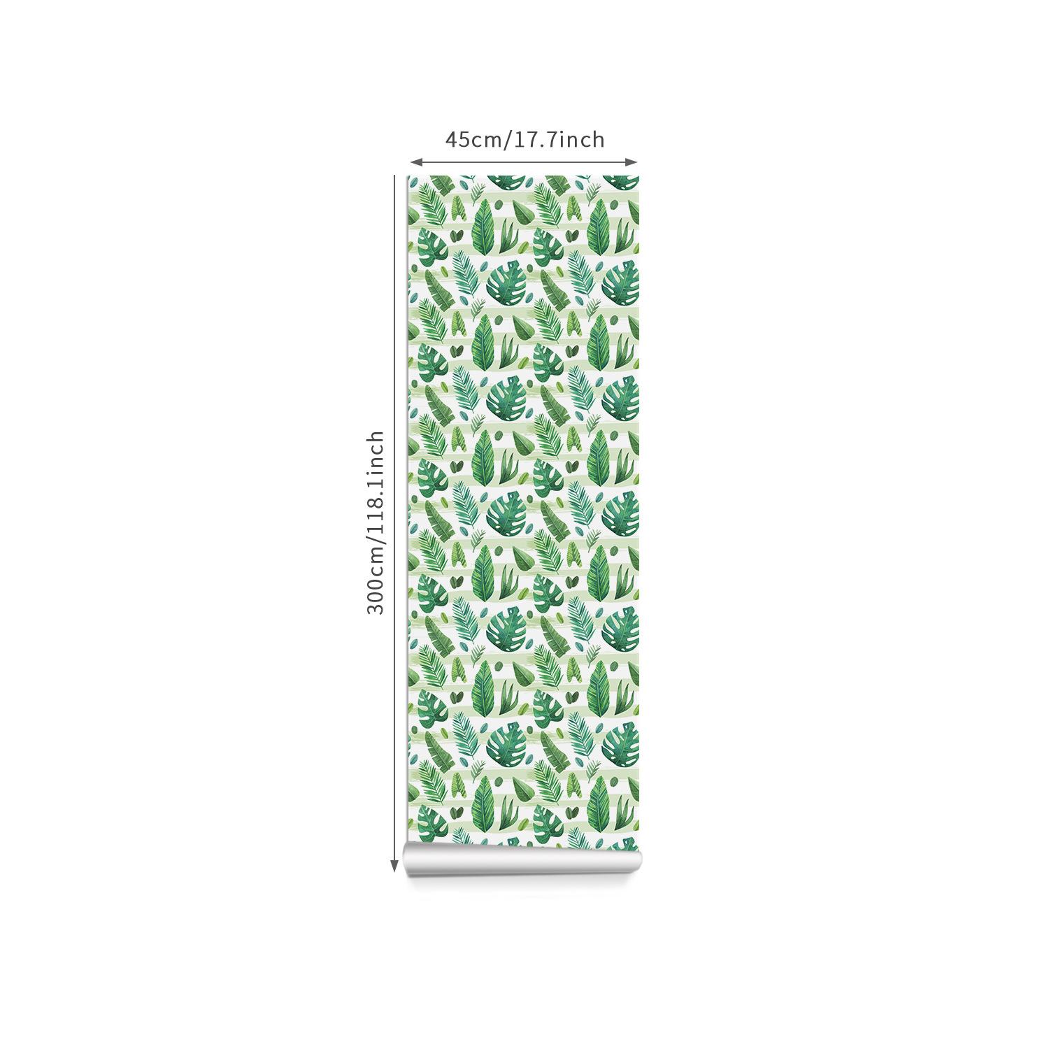 Flower Green Plant Wallpaper Self-Adhesive Wallpaper Living Room Sofa Tv Background Wall Decoration Nordic Art Waterproof Wall Sticker 45*300CM
Flower Green Plant Wallpaper Self-Adhesive Wallpaper Living Room Sofa Tv Background Wall Decoration Nordic Art Waterproof Wall Sticker 45*300CM