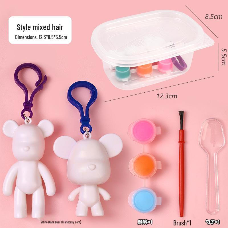 Creative DIY Graffiti Bear Keychain Kit for Kids: Build, Color & Decorate
Creative DIY Graffiti Bear Keychain Kit for Kids: Build, Color & Decorate