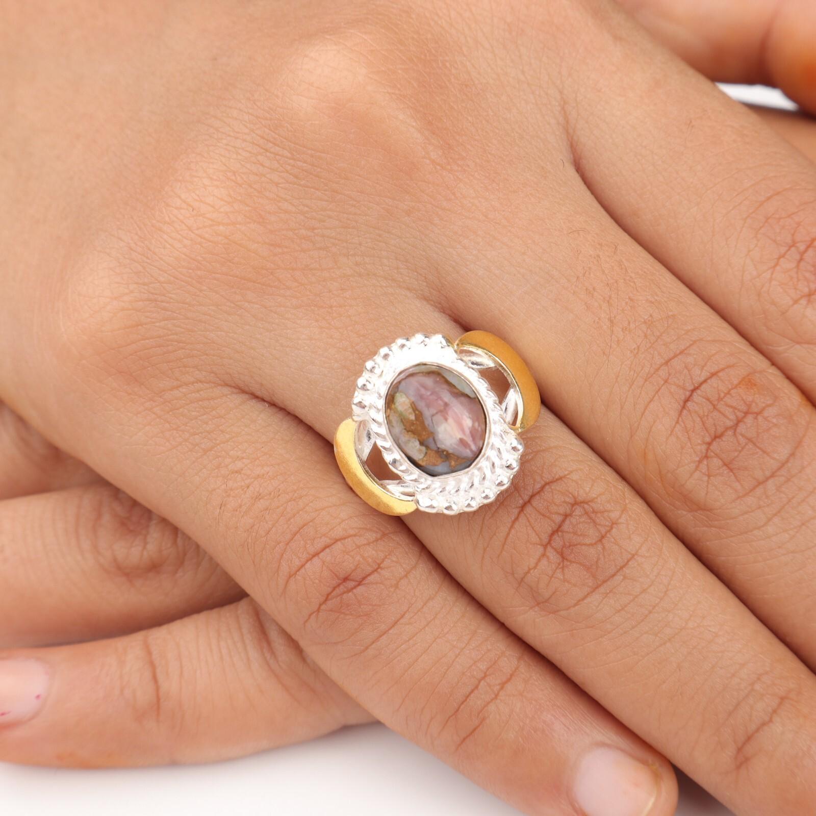 Pink Opal Turquoise Gemstone 925 Sterling Silver Jewelry Handmade Ring For Women RR-61-43 13
Pink Opal Turquoise Gemstone 925 Sterling Silver Jewelry Handmade Ring For Women RR-61-43 13