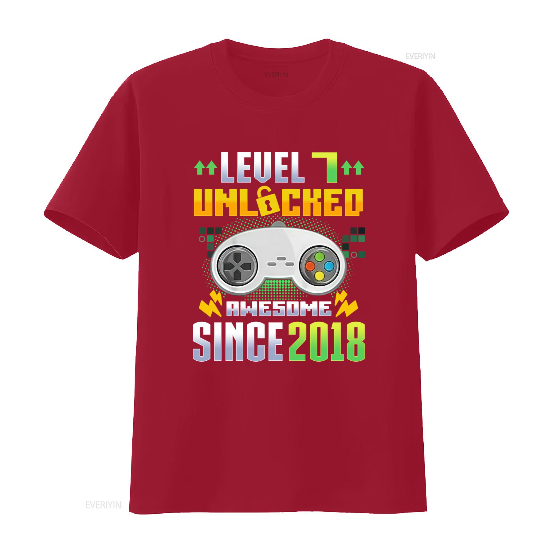 2018 Level 7 Unlocked 7th Birthday Boys Gaming T Shirt Awesome Since Perfect for Year Olds vintage Washed Unisex Soft homme S
2018 Level 7 Unlocked 7th Birthday Boys Gaming T Shirt Awesome Since Perfect for Year Olds vintage Washed Unisex Soft homme S