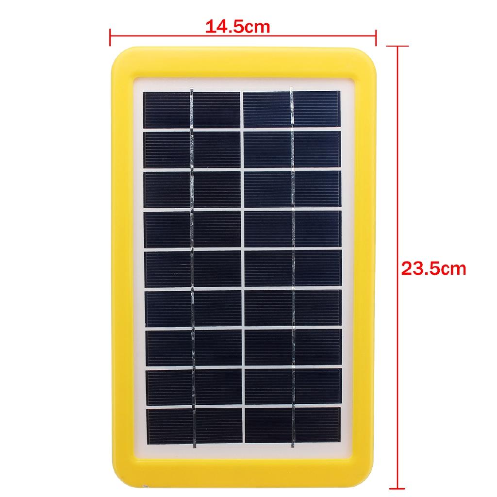 9V 3W Home System with 2 LED Bulbs Power Generation Energy Home Outdoor Garden Solar Panel Generator Kit USB Charger
9V 3W Home System with 2 LED Bulbs Power Generation Energy Home Outdoor Garden Solar Panel Generator Kit USB Charger