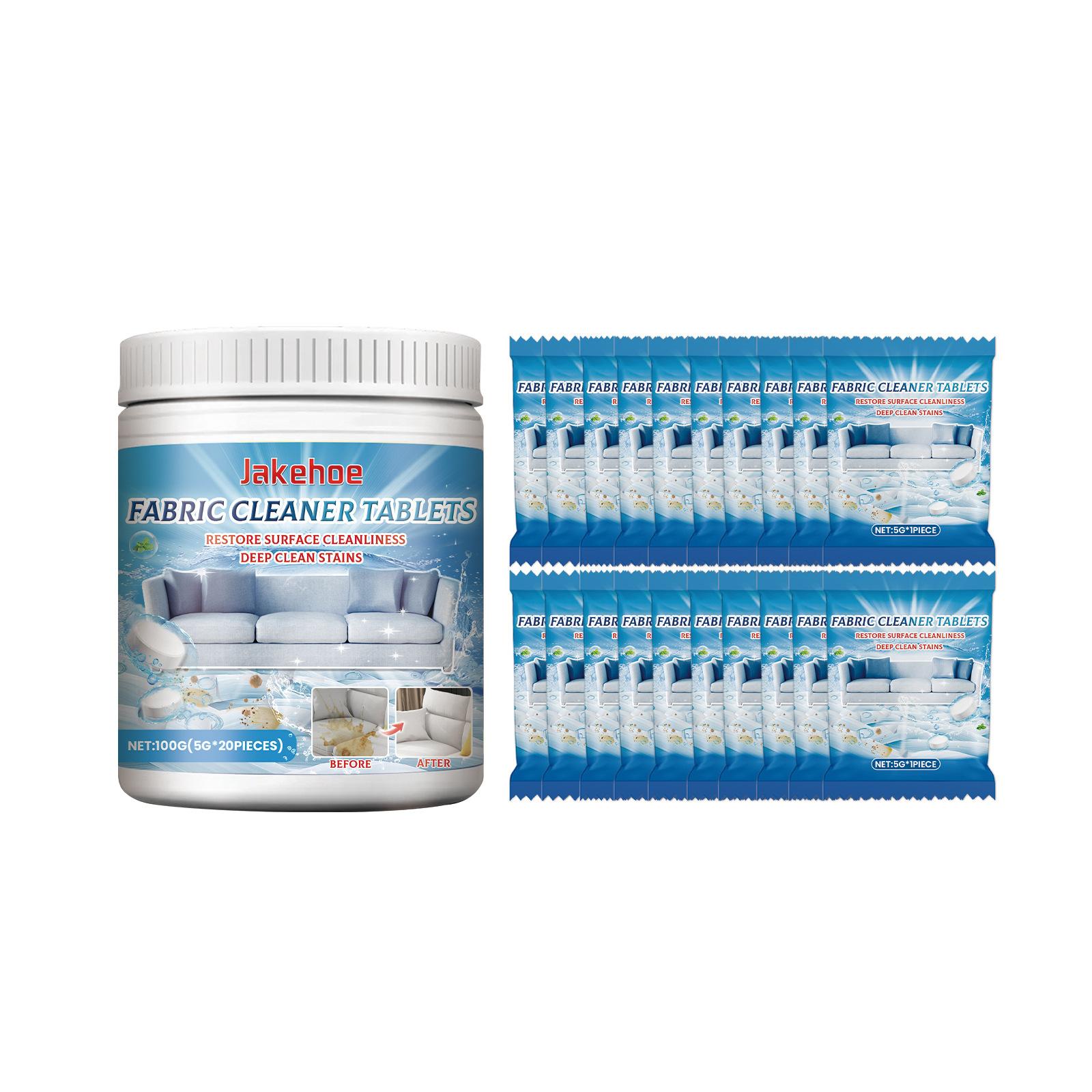 Таблетки для удаления пятен Таблетка для чистки тканевого дивана Бытовые чистящие средства Многоцелевая глубокая чистка Для тканей Диванов Штор & 1PC
Таблетки для удаления пятен Таблетка для чистки тканевого дивана Бытовые чистящие средства Многоцелевая глубокая чистка Для тканей Диванов Штор & 1PC