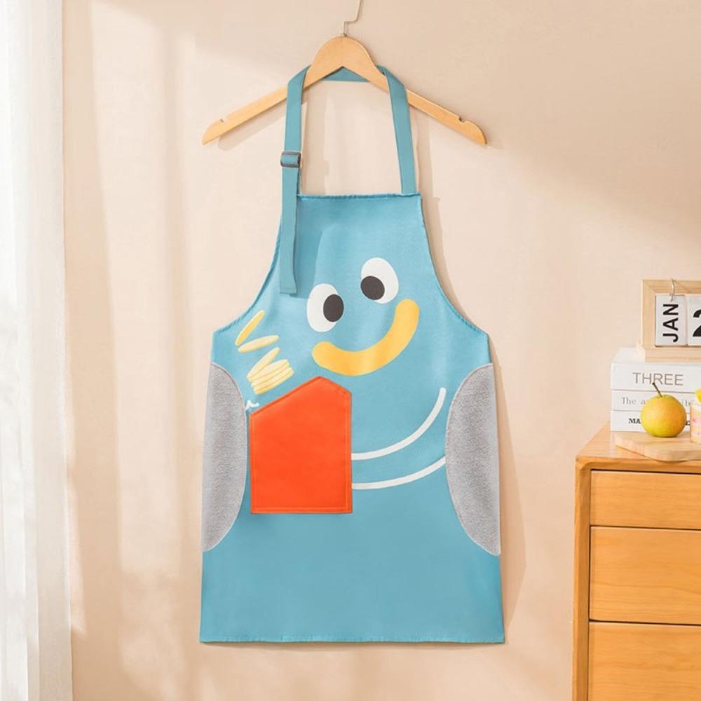 Oil-proof Sleeveless Apron Waterproof Cooking Apron Cute Kitchen Apron Women зелений
Oil-proof Sleeveless Apron Waterproof Cooking Apron Cute Kitchen Apron Women зелений