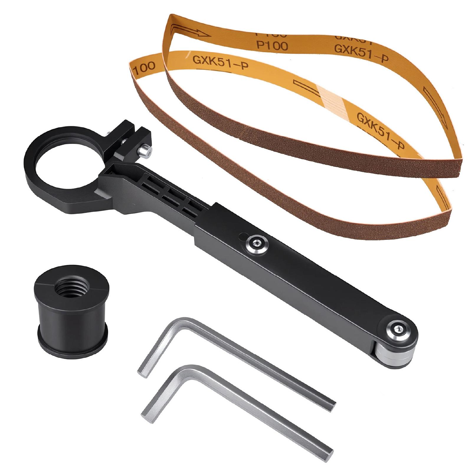 Angle Grinder Modified Sand Belt Attachment Tool Angle Grinder To Belt Sander Converter for 100/115/125 Angle Grinder
Angle Grinder Modified Sand Belt Attachment Tool Angle Grinder To Belt Sander Converter for 100/115/125 Angle Grinder