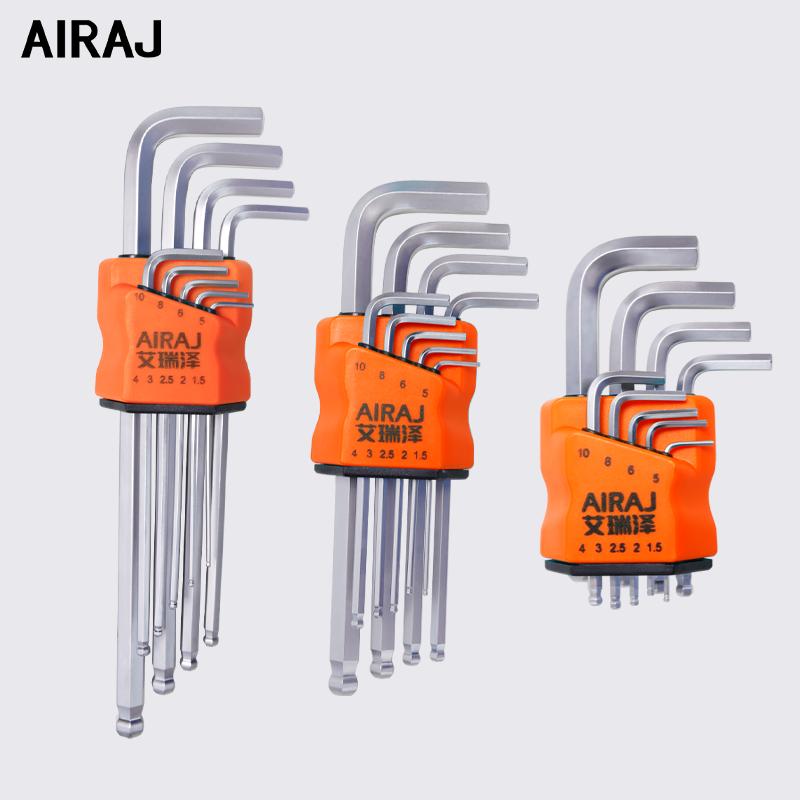 AIRAJ Allen Wrench Set Hex Wrench Multifunctional Short Arm Tool Universal Wrench Tool 
AIRAJ Allen Wrench Set Hex Wrench Multifunctional Short Arm Tool Universal Wrench Tool