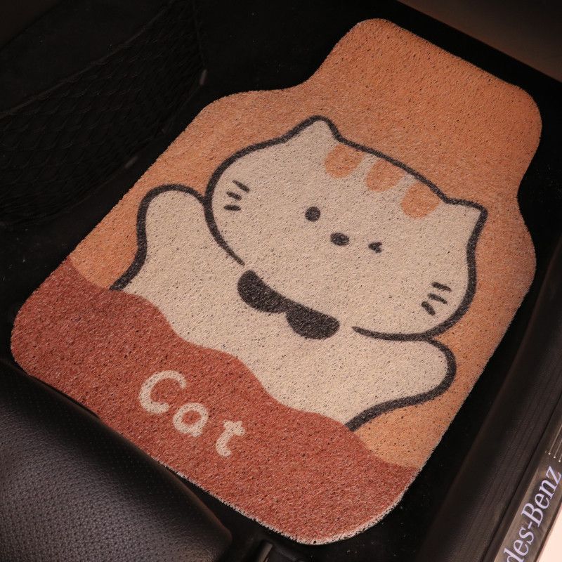 Car Floor Mats, Anti-Wear, Anti-Dirt, Anti-Slip, Cute Silk Loop Design, Easy to Clean, Single Piece, Customizable Cut-To-Size Mat Orange Kitten Front Row Foot Pad Single Piece
Car Floor Mats, Anti-Wear, Anti-Dirt, Anti-Slip, Cute Silk Loop Design, Easy to Clean, Single Piece, Customizable Cut-To-Size Mat Orange Kitten Front Row Foot Pad Single Piece