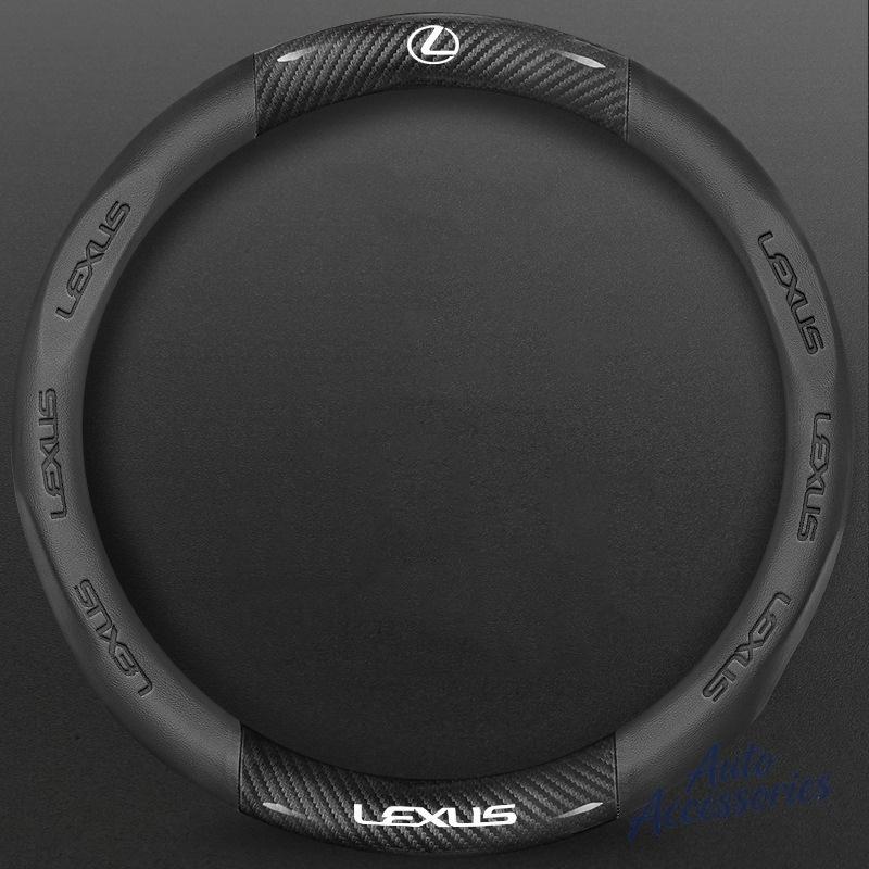 38cm Car Anti-Slip Steering Wheel Cover Carbon Fiber Leather Cover For Lexus F SPORT ES RX NX LS UX LM LX GX LC RZ IS CT GS RC
38cm Car Anti-Slip Steering Wheel Cover Carbon Fiber Leather Cover For Lexus F SPORT ES RX NX LS UX LM LX GX LC RZ IS CT GS RC