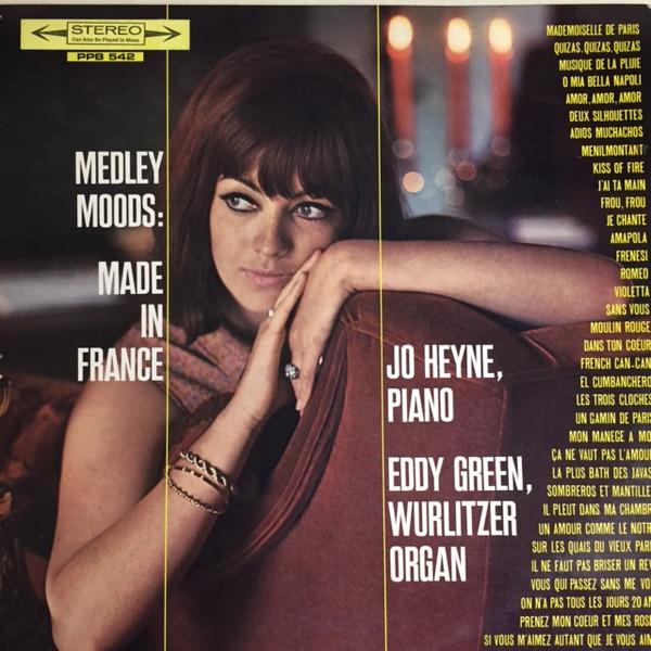 LP Record JOE HEYNE EDDY GREEN Medley Moods Made In France PPB542 Palette 1966 Netherland Jazz Used
LP Record JOE HEYNE EDDY GREEN Medley Moods Made In France PPB542 Palette 1966 Netherland Jazz Used
