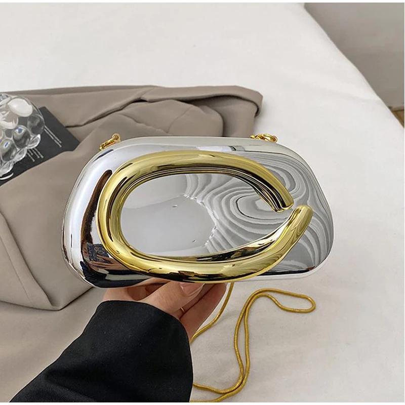 Gold Metal Closure Box Clutch Bag for Women Evening Wedding Party Cute Purse crossbody Bag purple green Metal handle Handbag срібний
Gold Metal Closure Box Clutch Bag for Women Evening Wedding Party Cute Purse crossbody Bag purple green Metal handle Handbag срібний