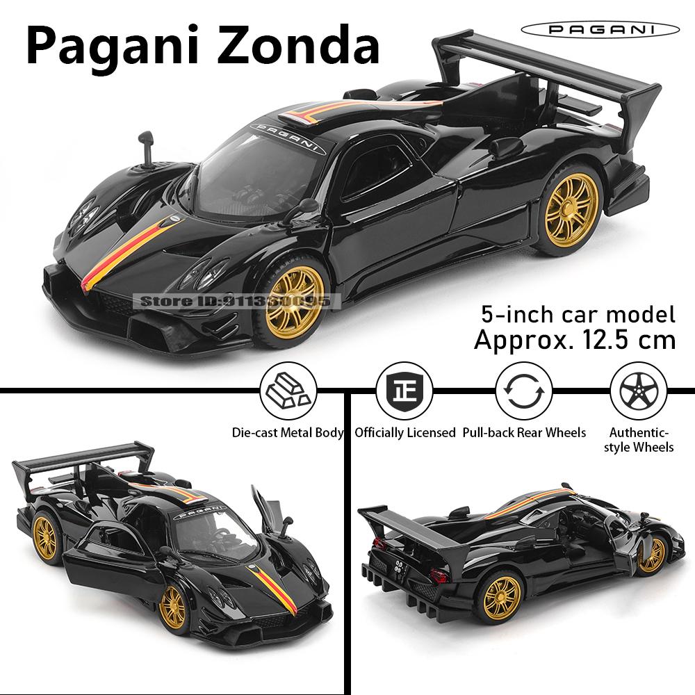 MSZ 5-inch alloy car model Pagani Zonda rebound function static model alloy die-casting car model collection gift toy
MSZ 5-inch alloy car model Pagani Zonda rebound function static model alloy die-casting car model collection gift toy