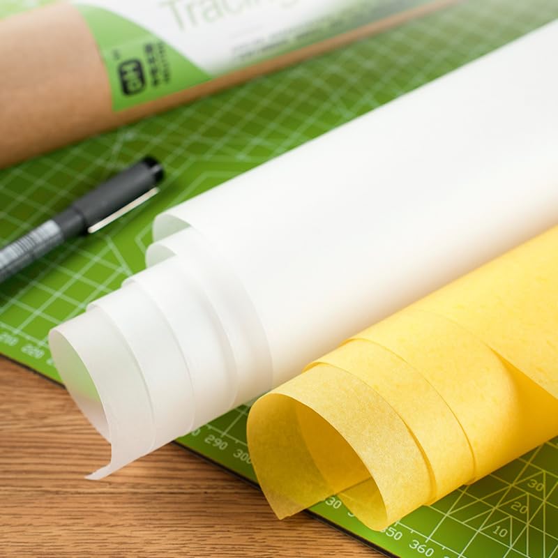 Tracing Paper BetterJonny Translucent Large Blank Paper Long Paper Craft Transfer Paper Copying Tracing Paper Reproduction Illustration Interior білий
Tracing Paper BetterJonny Translucent Large Blank Paper Long Paper Craft Transfer Paper Copying Tracing Paper Reproduction Illustration Interior білий