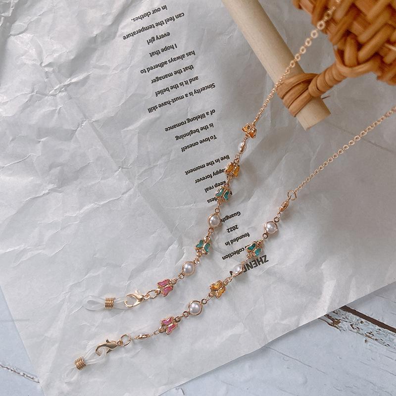 Super Fairy Crystal Butterfly Glasses Chain Pearl Glasses Chain Anti-Drop Sunglasses Chain Lolita Retro Sweet Accessories
Super Fairy Crystal Butterfly Glasses Chain Pearl Glasses Chain Anti-Drop Sunglasses Chain Lolita Retro Sweet Accessories