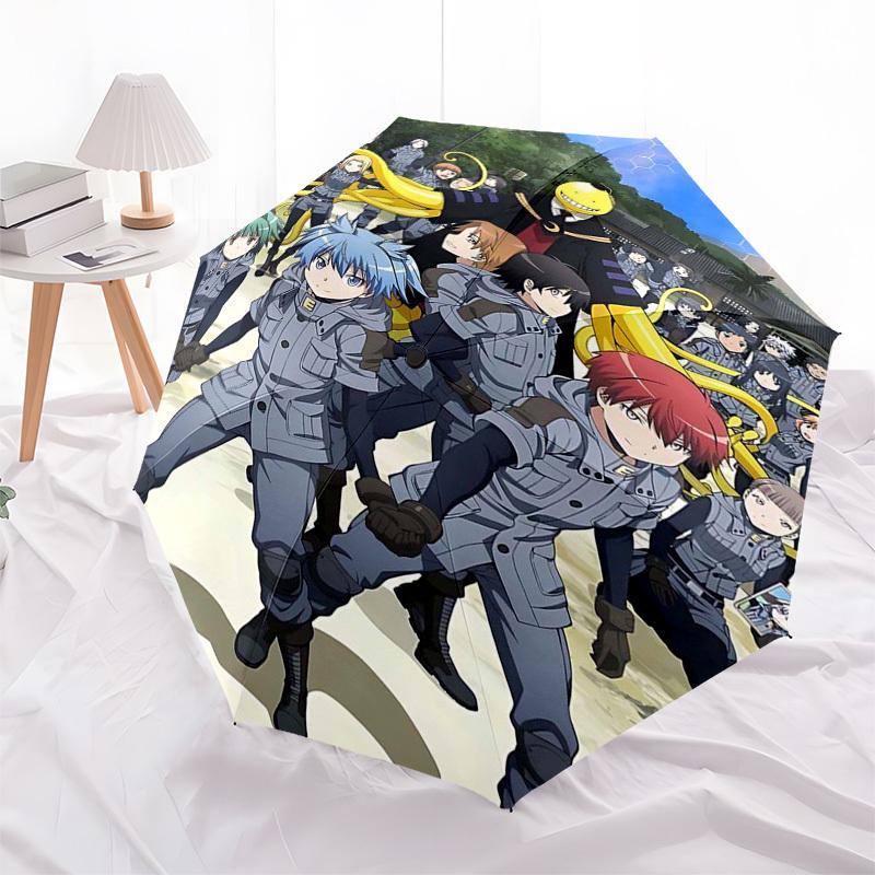 1pc Assassination Classroom Korosensei & Koro Sensei Outdoor Umbrella - Automatic Opening/Closing, Portable 3-Fold Design with 8 Iron Ribs - Perfect G
1pc Assassination Classroom Korosensei & Koro Sensei Outdoor Umbrella - Automatic Opening/Closing, Portable 3-Fold Design with 8 Iron Ribs - Perfect G