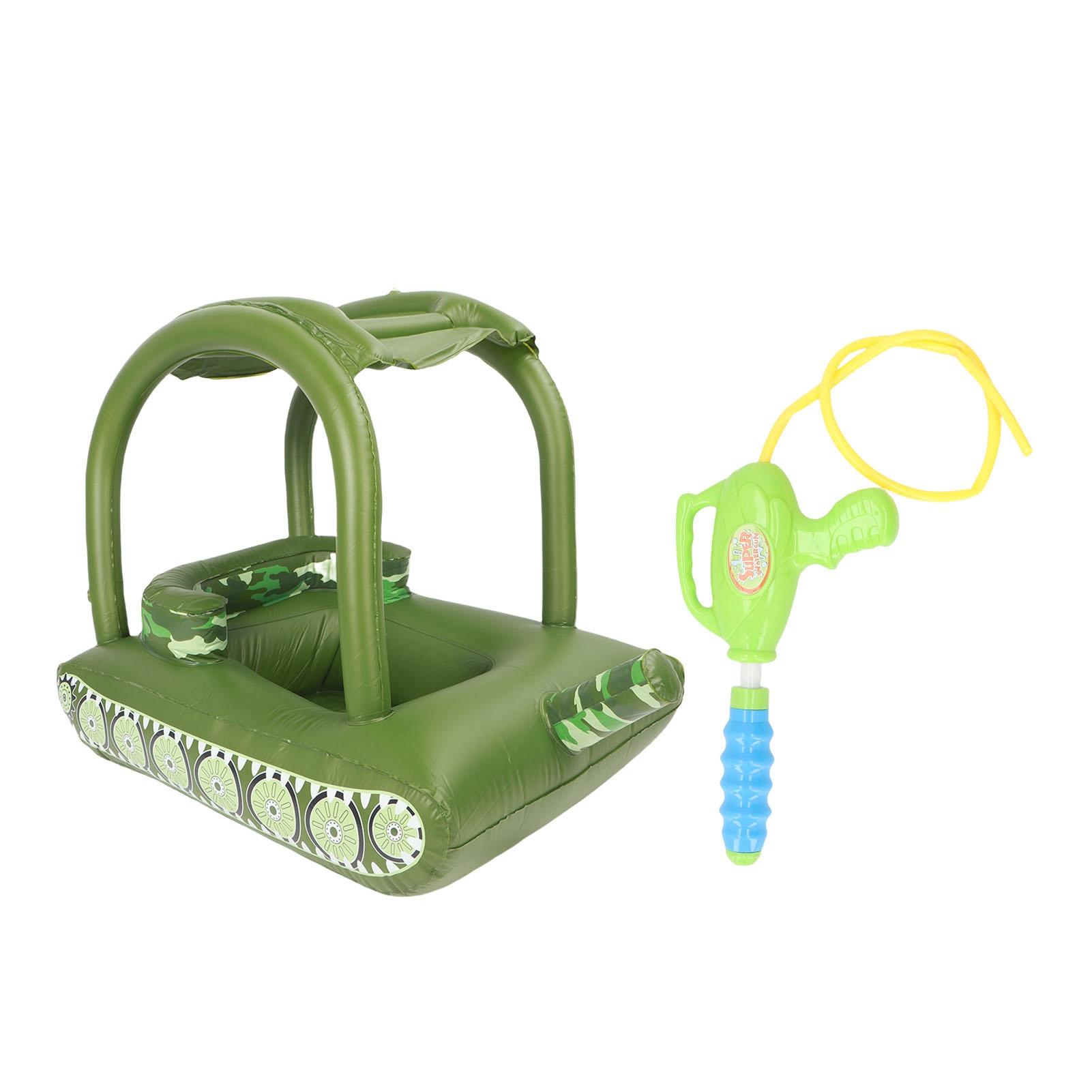 Inflatable Tank Pool Float for 1 to 3 Years Old Toddler PVC Swim Float Pool Tank Toy with Water
Inflatable Tank Pool Float for 1 to 3 Years Old Toddler PVC Swim Float Pool Tank Toy with Water