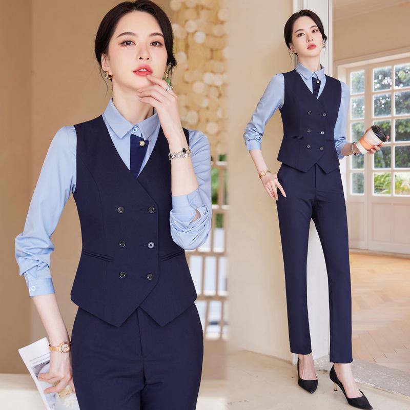 Women s Professional Stewardess Uniform Skirt Suit - Elegant Hotel Reception & Jewelry Store Workwear for Autumn XL
Women s Professional Stewardess Uniform Skirt Suit - Elegant Hotel Reception & Jewelry Store Workwear for Autumn XL