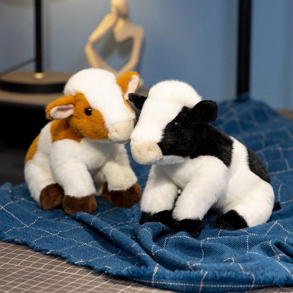 Animal Cattle Animal Plush Doll Stuffed Cow Bull Cow Plush Toy Milk Cow Plush Doll Birthday Gift чорний
Animal Cattle Animal Plush Doll Stuffed Cow Bull Cow Plush Toy Milk Cow Plush Doll Birthday Gift чорний