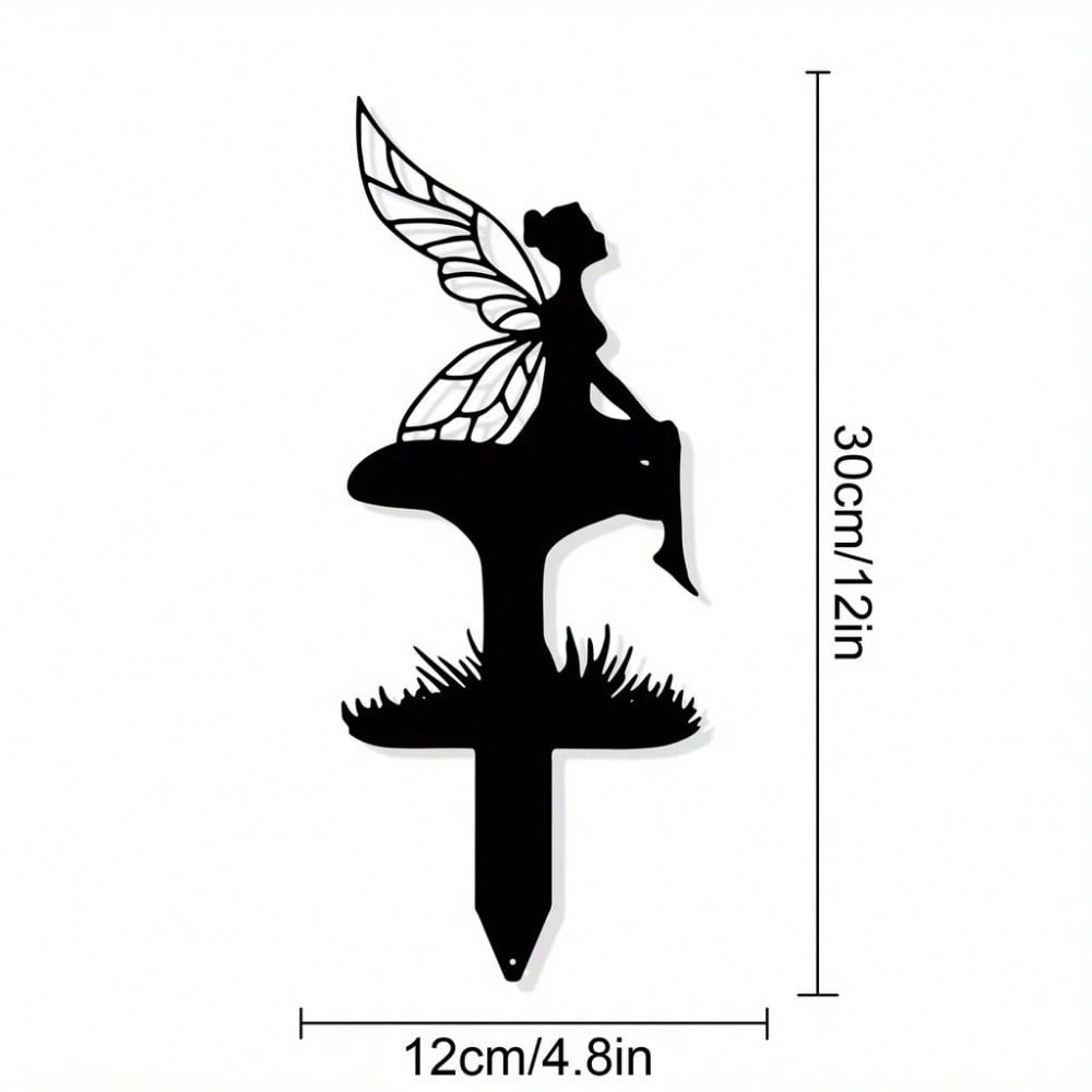 Rustic Iron Garden Fairy Sculpture Outdoor Metal Art Decor for Yard Patio Lawn Party Decoration TY3159-03-
Rustic Iron Garden Fairy Sculpture Outdoor Metal Art Decor for Yard Patio Lawn Party Decoration TY3159-03-
